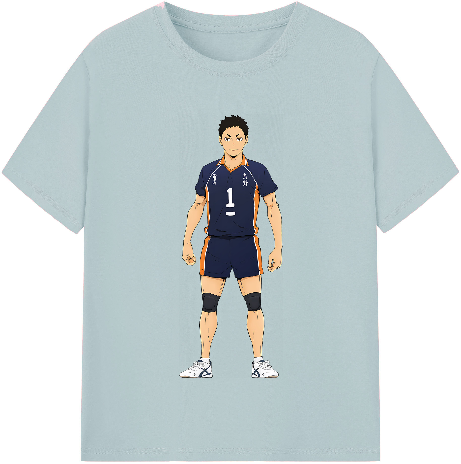 （画像用） ハイキュー!! Haikyu!! 綿100％半袖Tシャツ（フロントプリント）